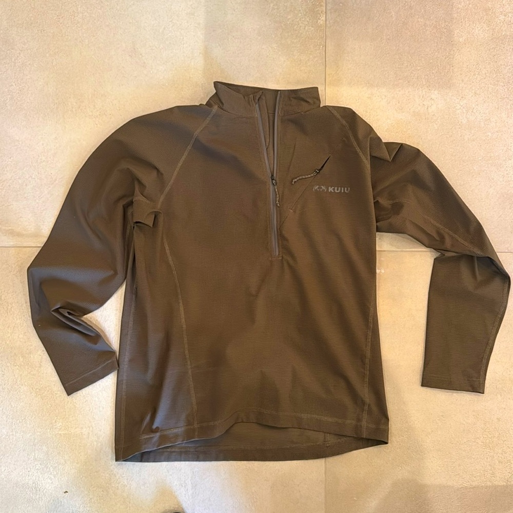 Kuiu Men’s Tiburon Long Sleeve Zip T